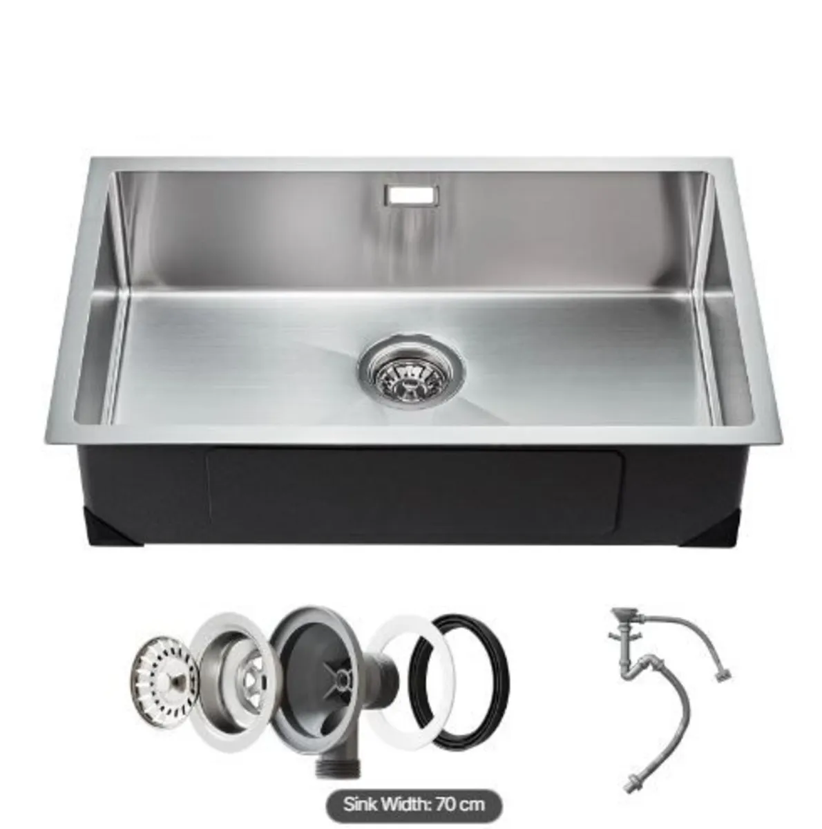 70cm Kitchen Sink Workstation - Image 1