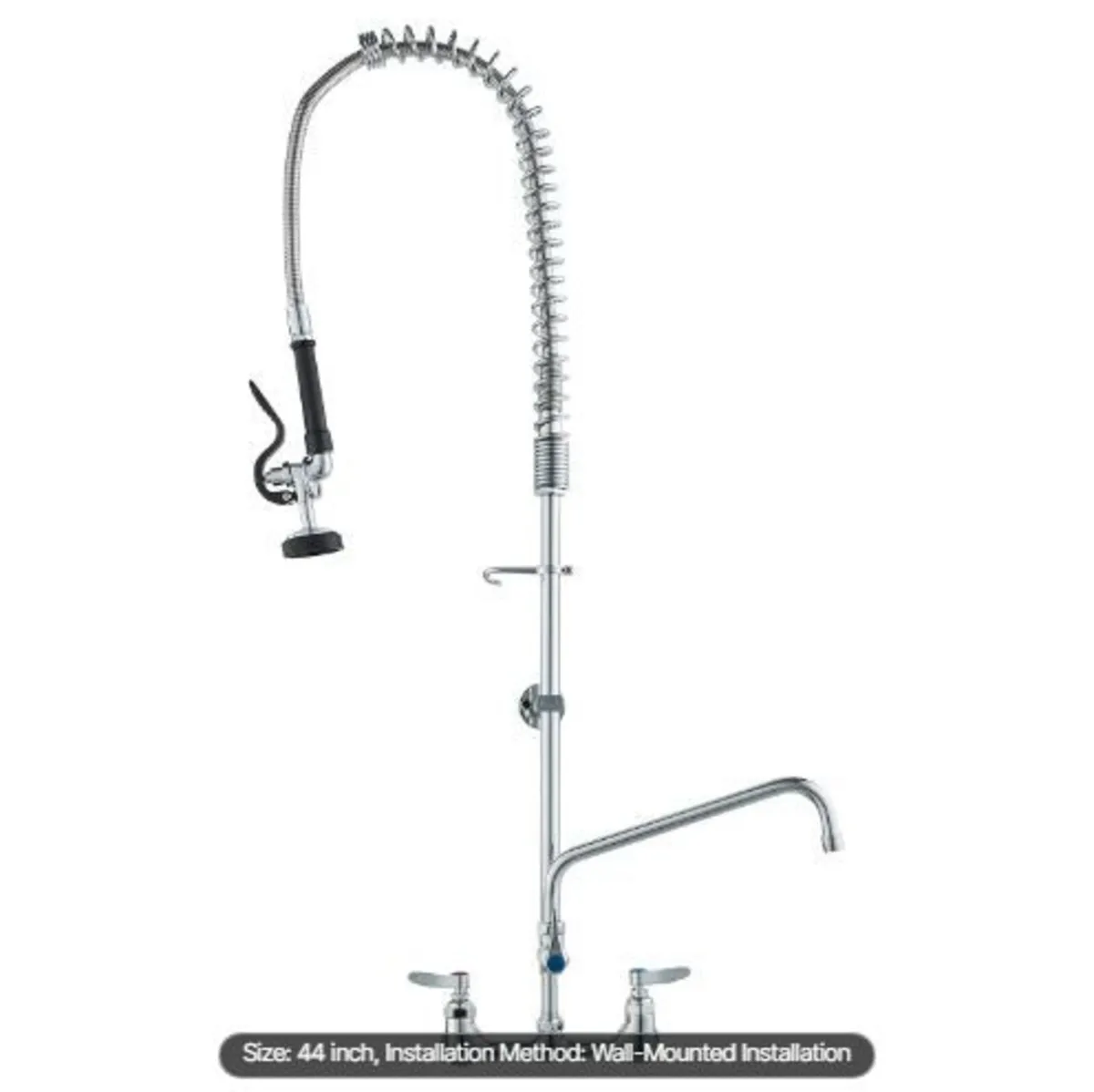 Commercial Faucet with Pre-Rinse Sprayer - Image 4
