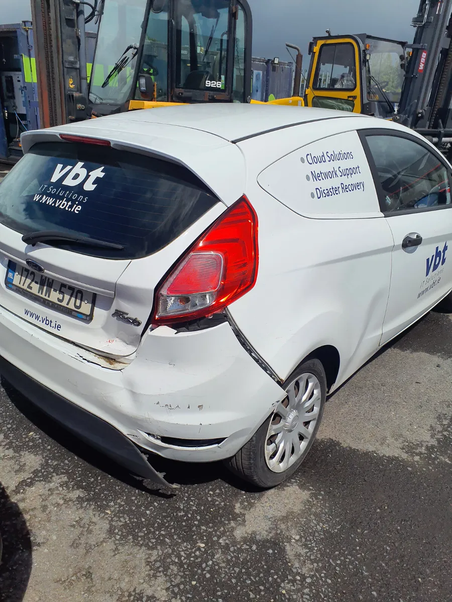 Ford Fiesta Van 2017 only 156,500 km Drive Home - Image 4