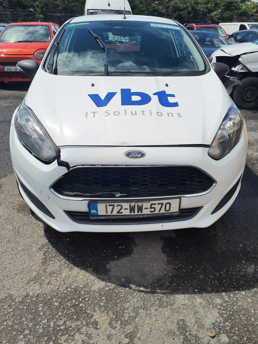 Ford Fiesta Van 2017 only 156,500 km Drive Home - Image 1