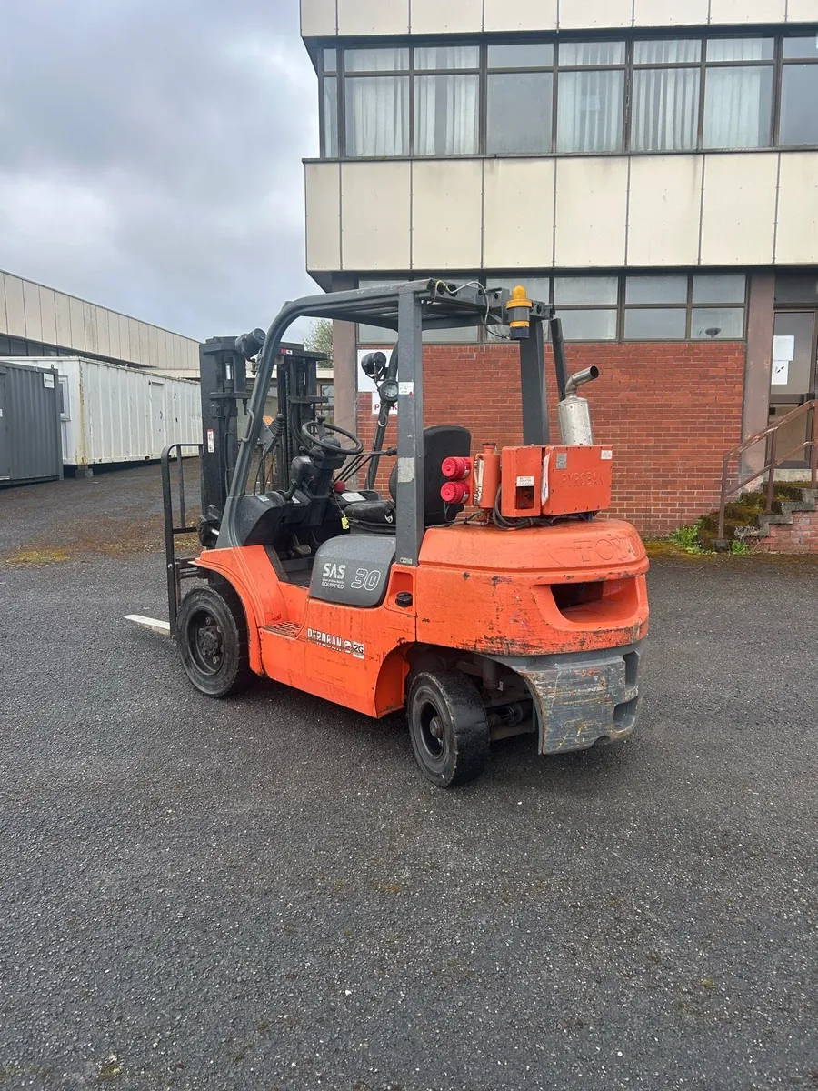 3 ton Toyota pyroban forklift-ATEX - Image 1