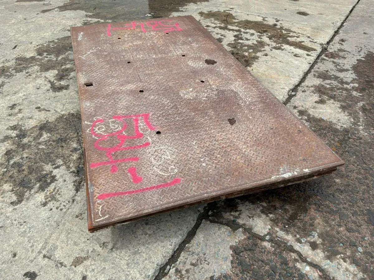 20mm STEEL ROAD PLATE / TRENCH COVERS...534-1 - Image 4