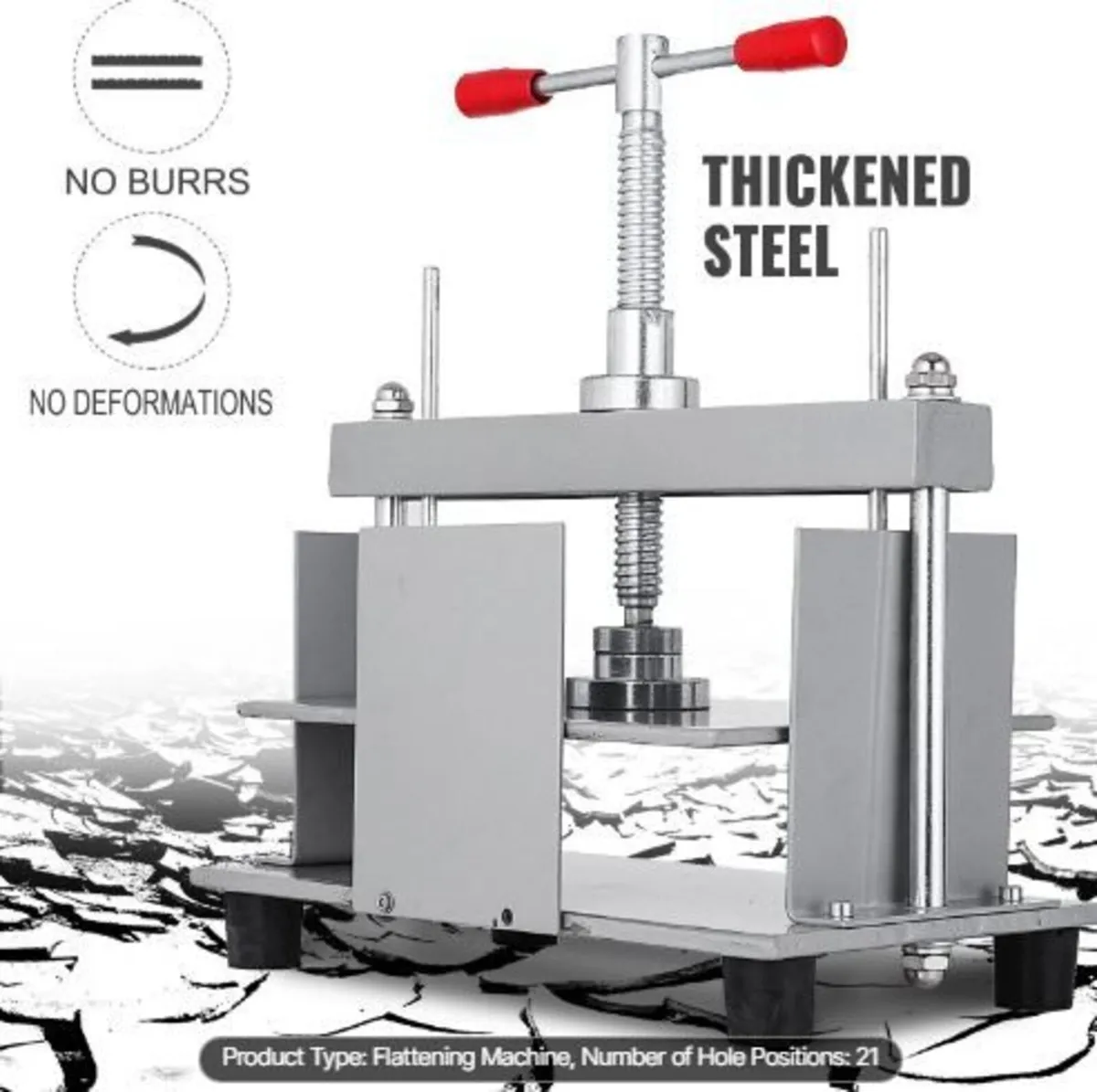 Manual Paper Press Machine, 12x8.6 inch - Image 2
