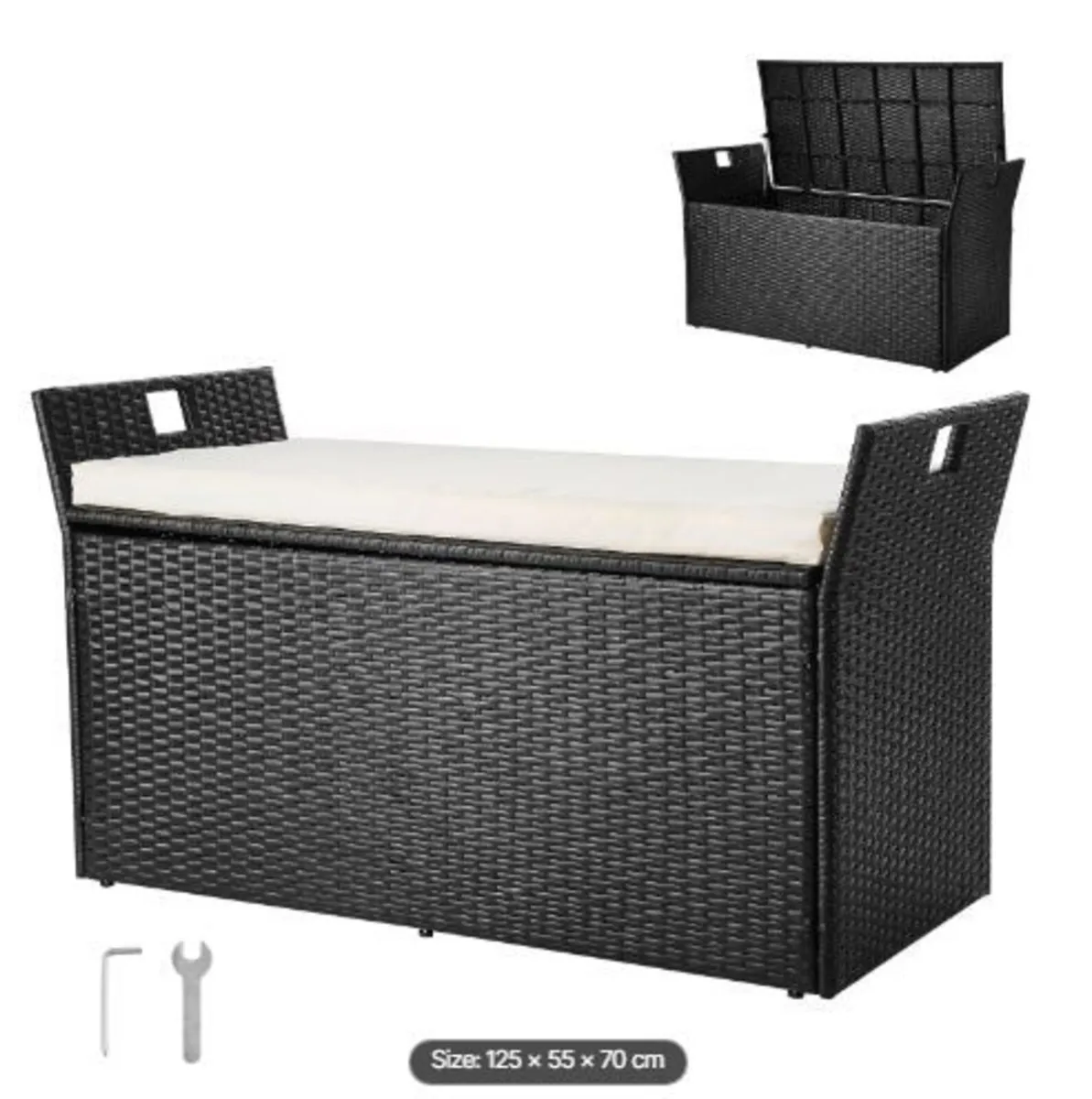 Outdoor Storage Bench - Image 2