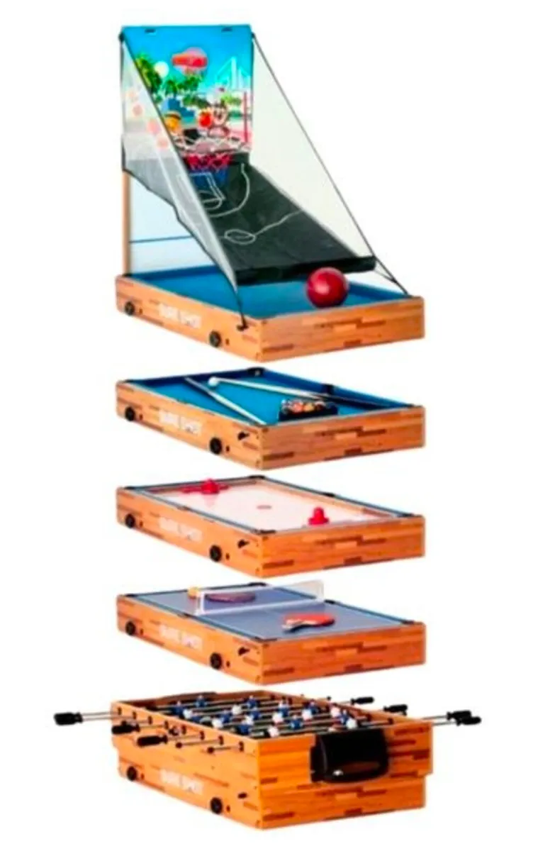 Sure shot 5 in 1 Multi games table - Image 2