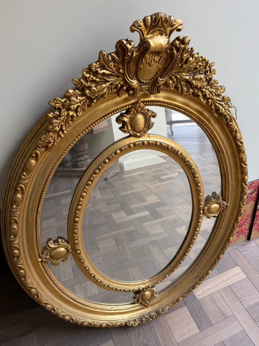 Antique Gilt Mirror - Image 1