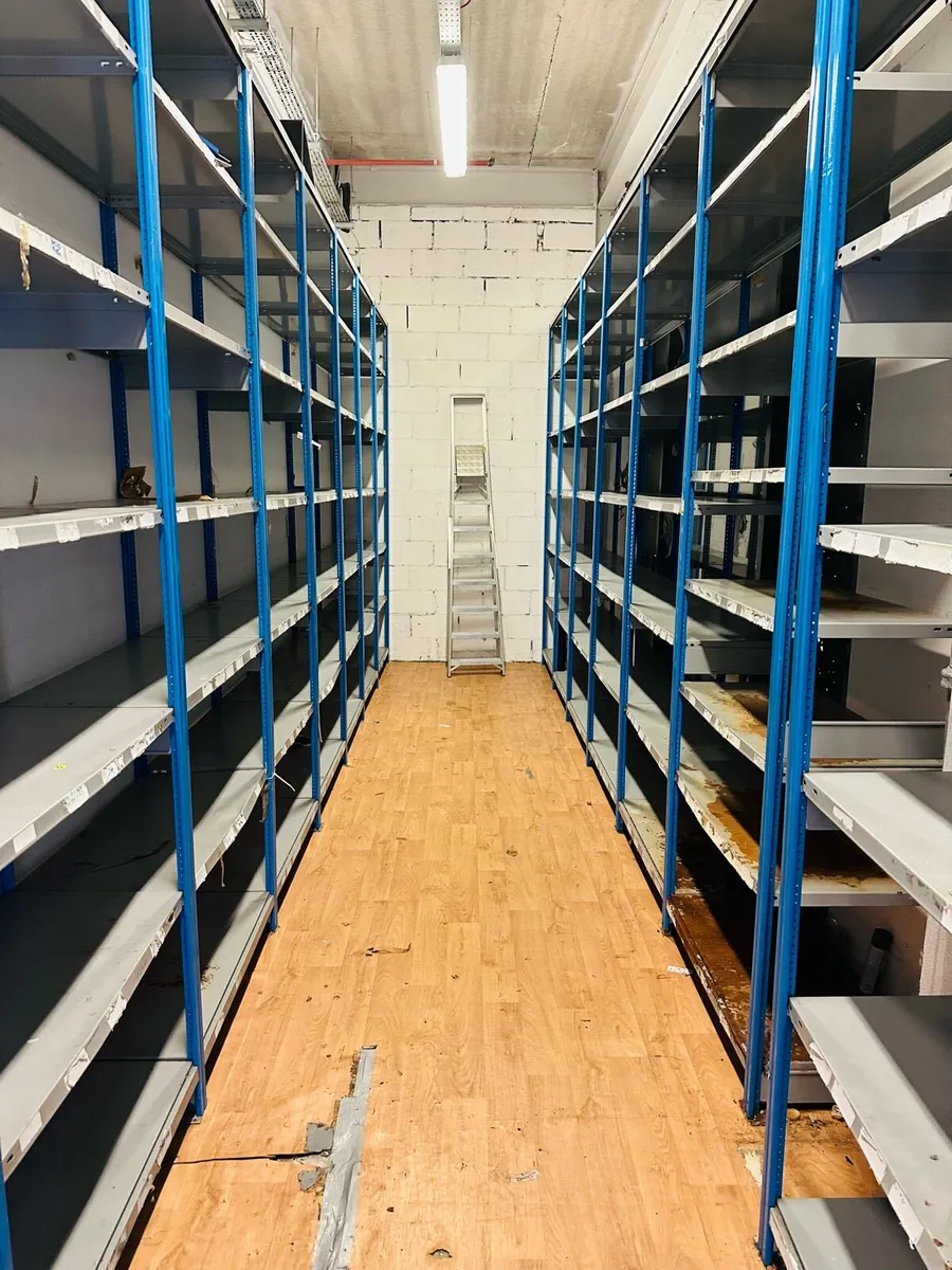 XL STEEL RACKING SHELVING HEAVY DUTY - Image 1