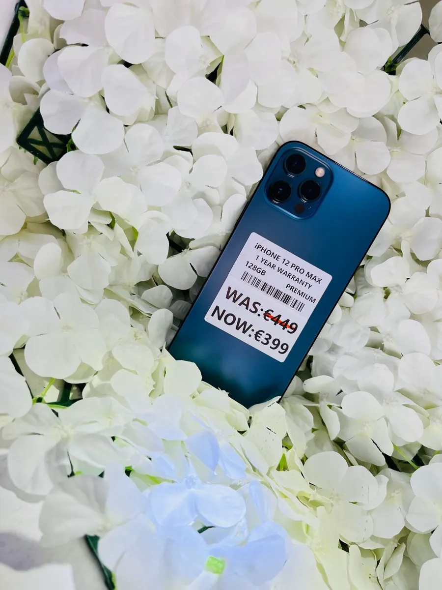 🔥🏎️iPhone 12promax 1Y warranty 128GB😍 - Image 1