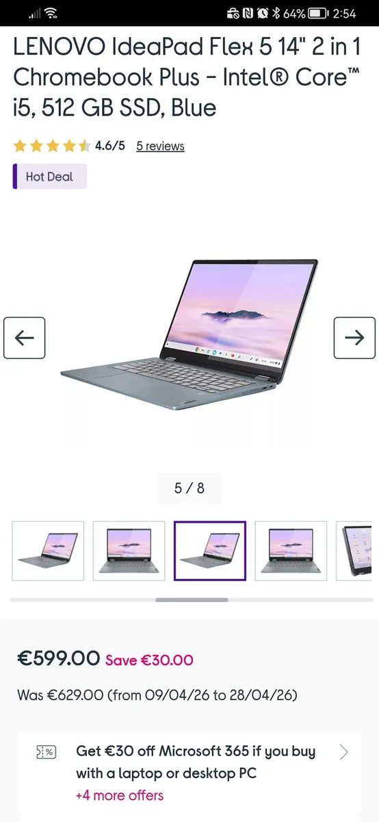Lenovo Chromebook-ideapad-flex 360 - Image 4