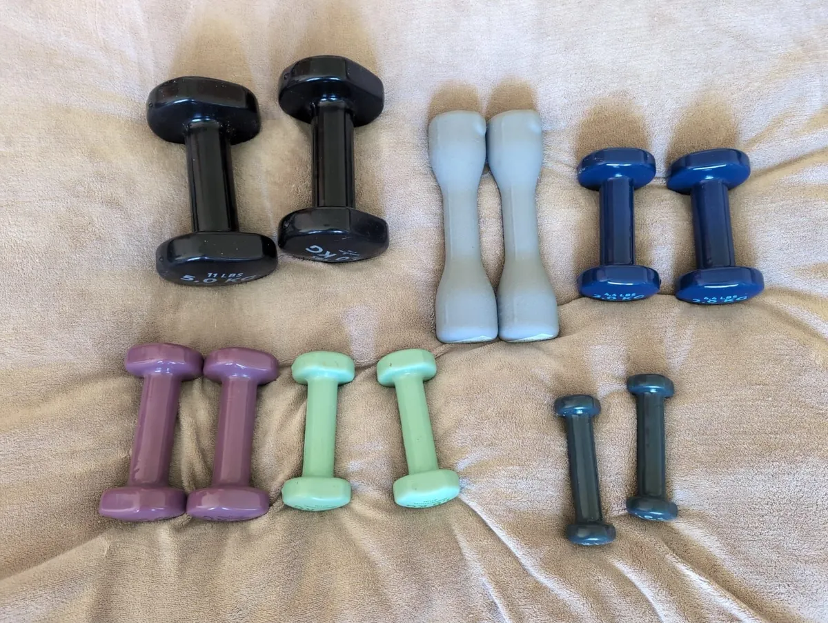 Set of Dumbells - almost new - Image 3