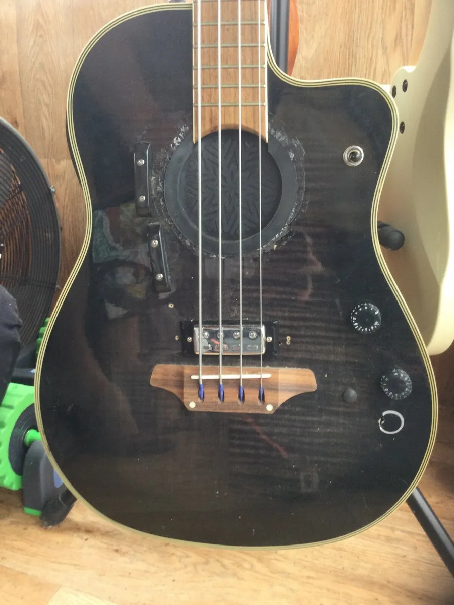 Aria AMB-50B Acoustic Bass - Image 4