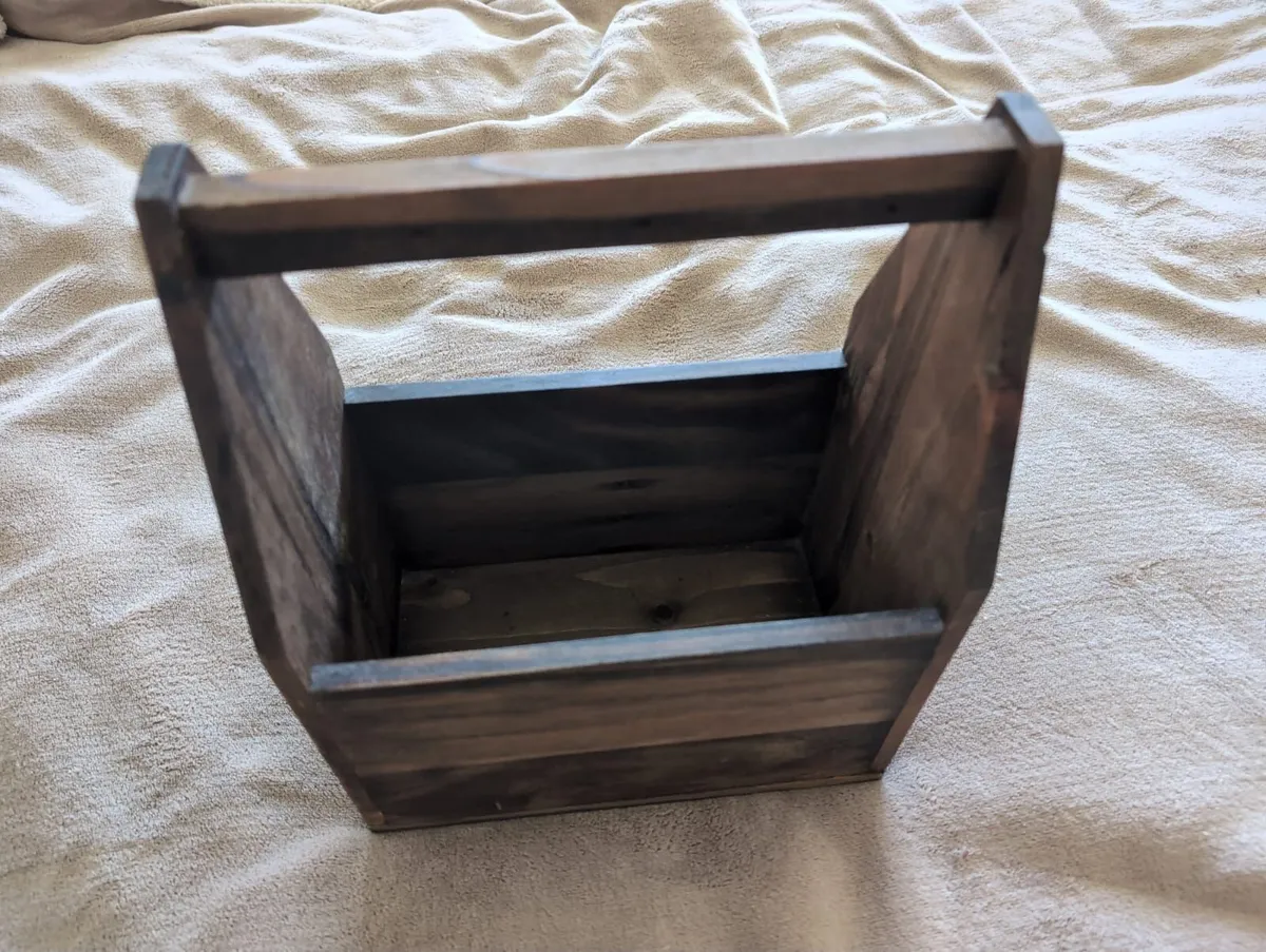 Nice Wooden Storage Box for desk - Image 1