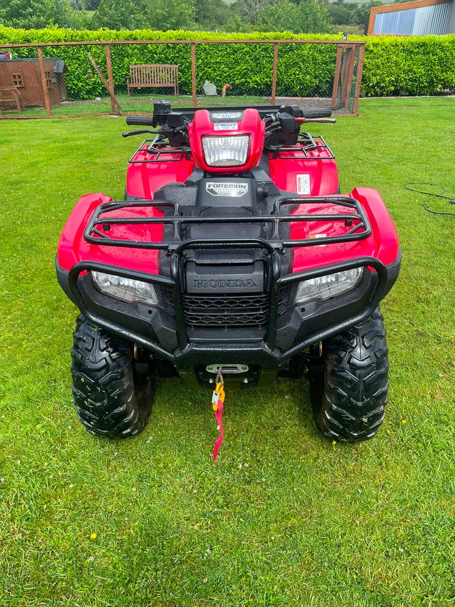 2017 honda foreman 500 - Image 3