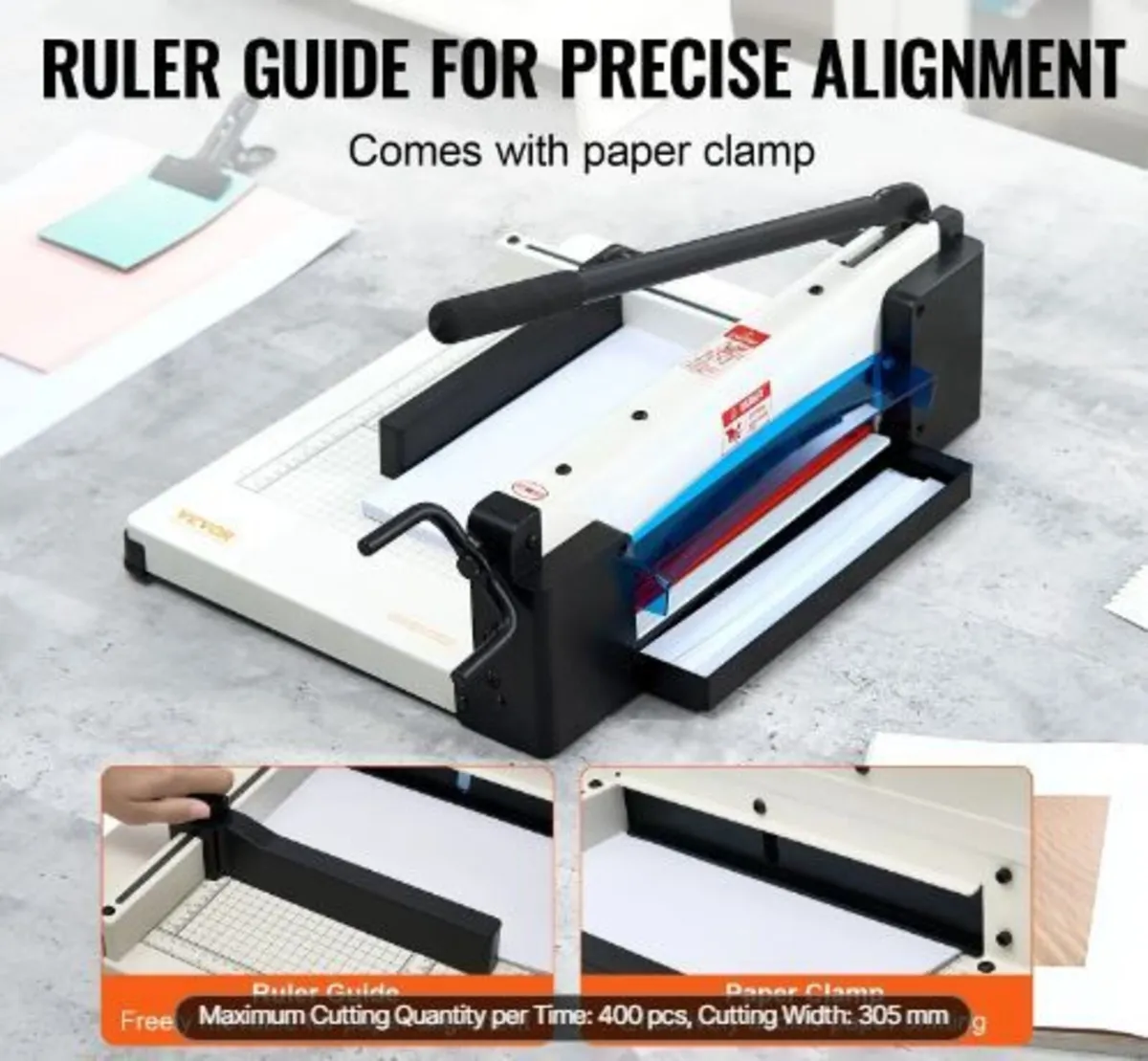 Paper Cutter 30.5 cm A4 Guillotine Paper Trimmer - Image 2