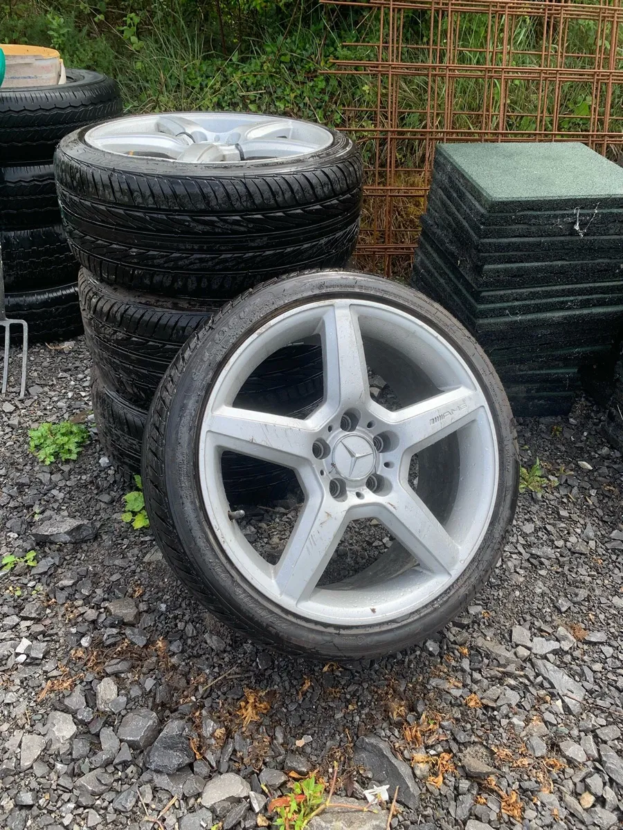 Mercedes AMG alloy wheels - Image 1