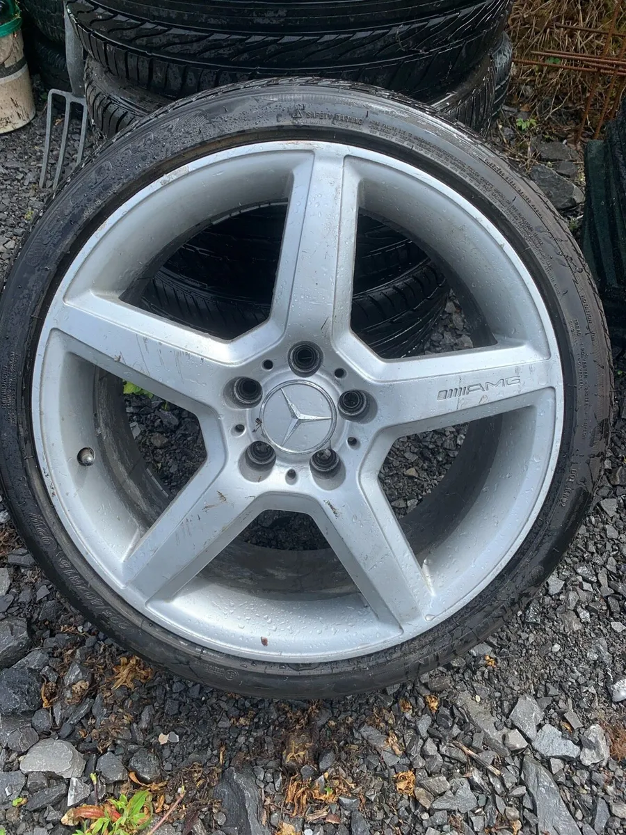 Mercedes AMG alloy wheels - Image 2