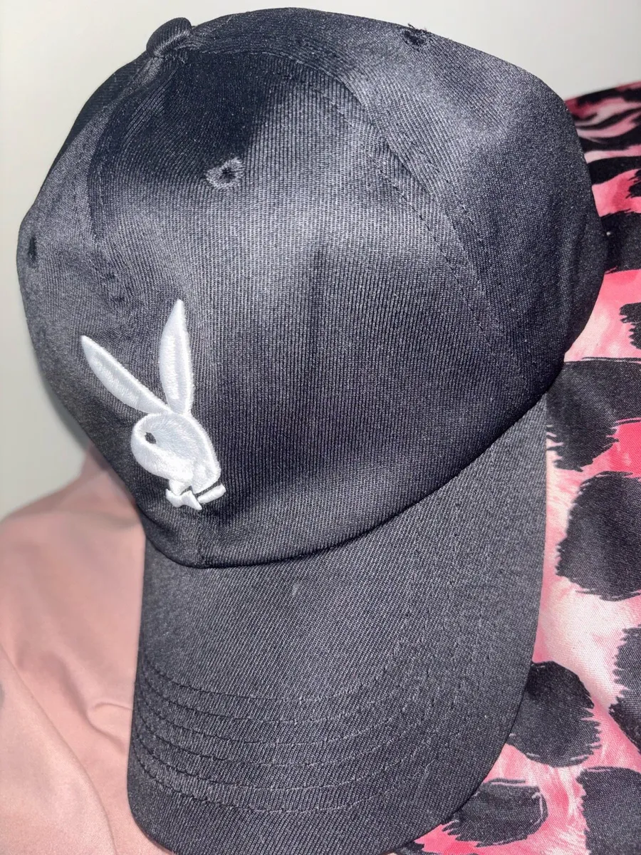 Black Playboy Cap - Image 3