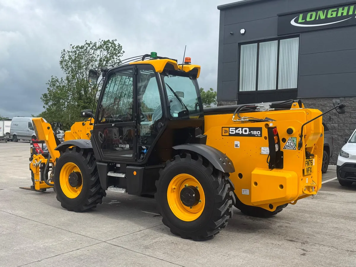 DEMO HOUR JCB 540V180 18M TELEHANDLER - Image 3