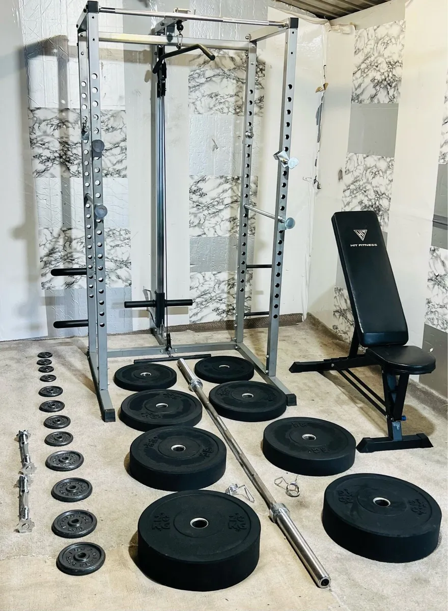 OLYMPIC WEIGHTLIFTING SETUP ALL IN ONE - Image 4