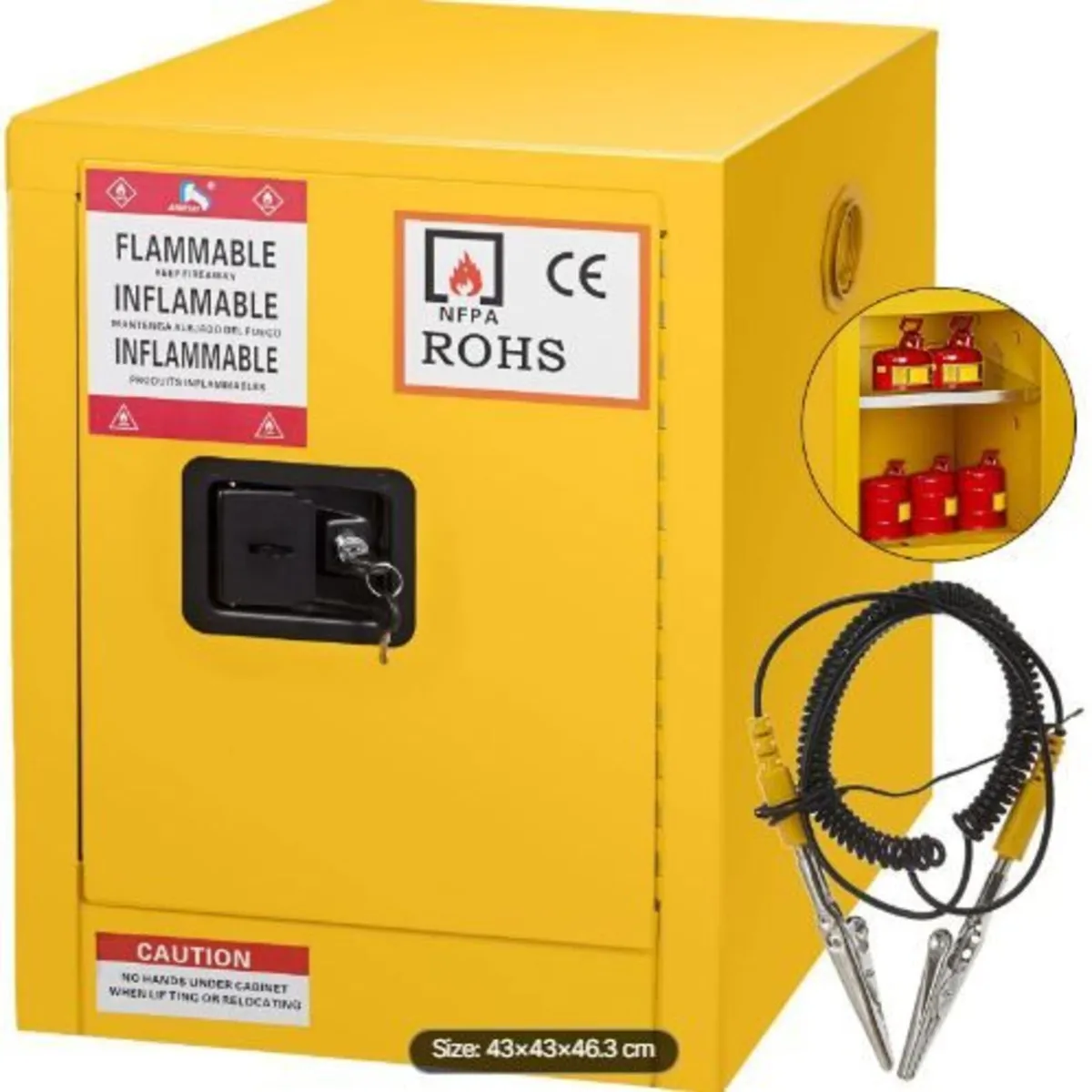 41.6 L Safety Cabinet 42.9 x 42.9 x 46 cm - Image 1