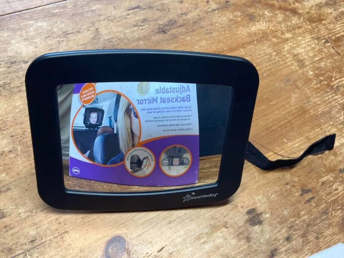 Dreambaby Adjustable Backseat Mirror – Brand New - Image 3