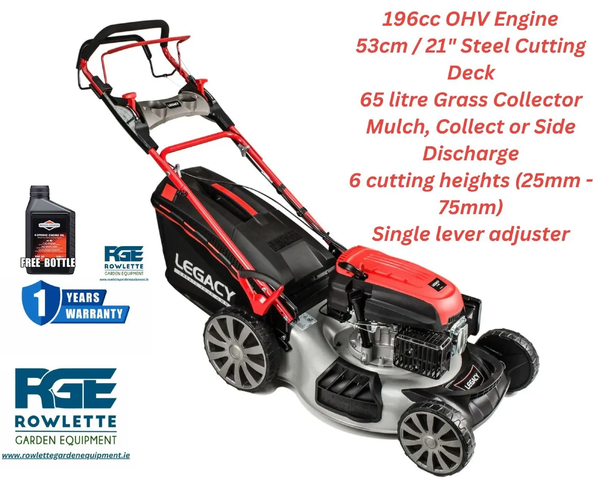 Legacy L51SHL-TE 21″ Self Drive Electric Start Law - Image 1