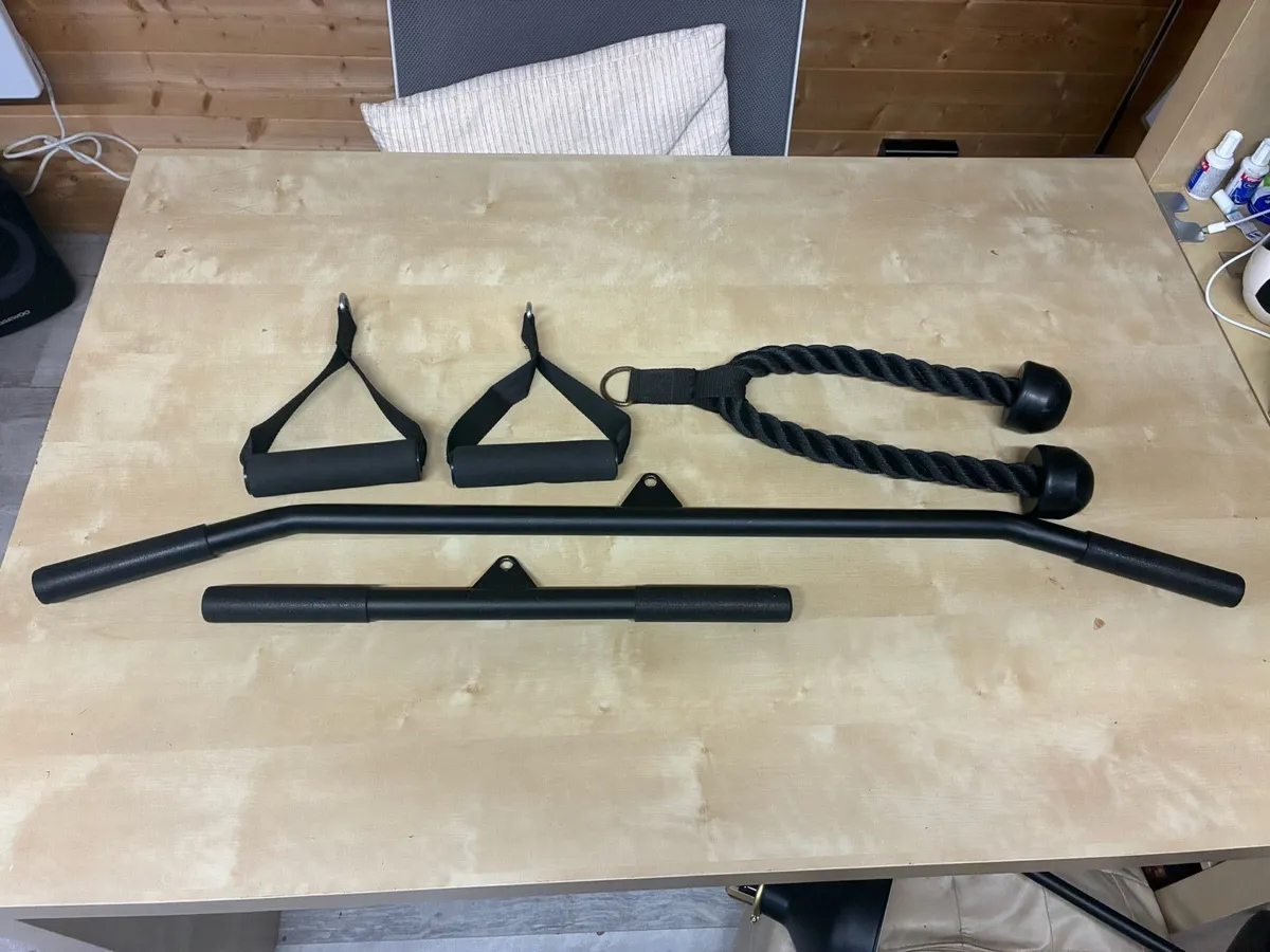 Full Gym Home Rig - Bench, Olympic Bar - Image 4