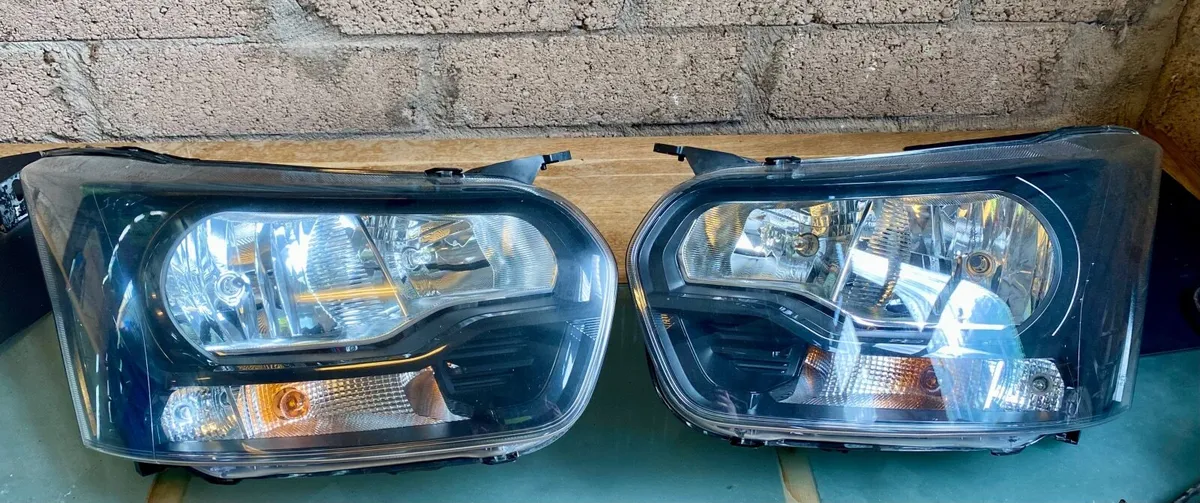 New Ford transit mk8 headlights