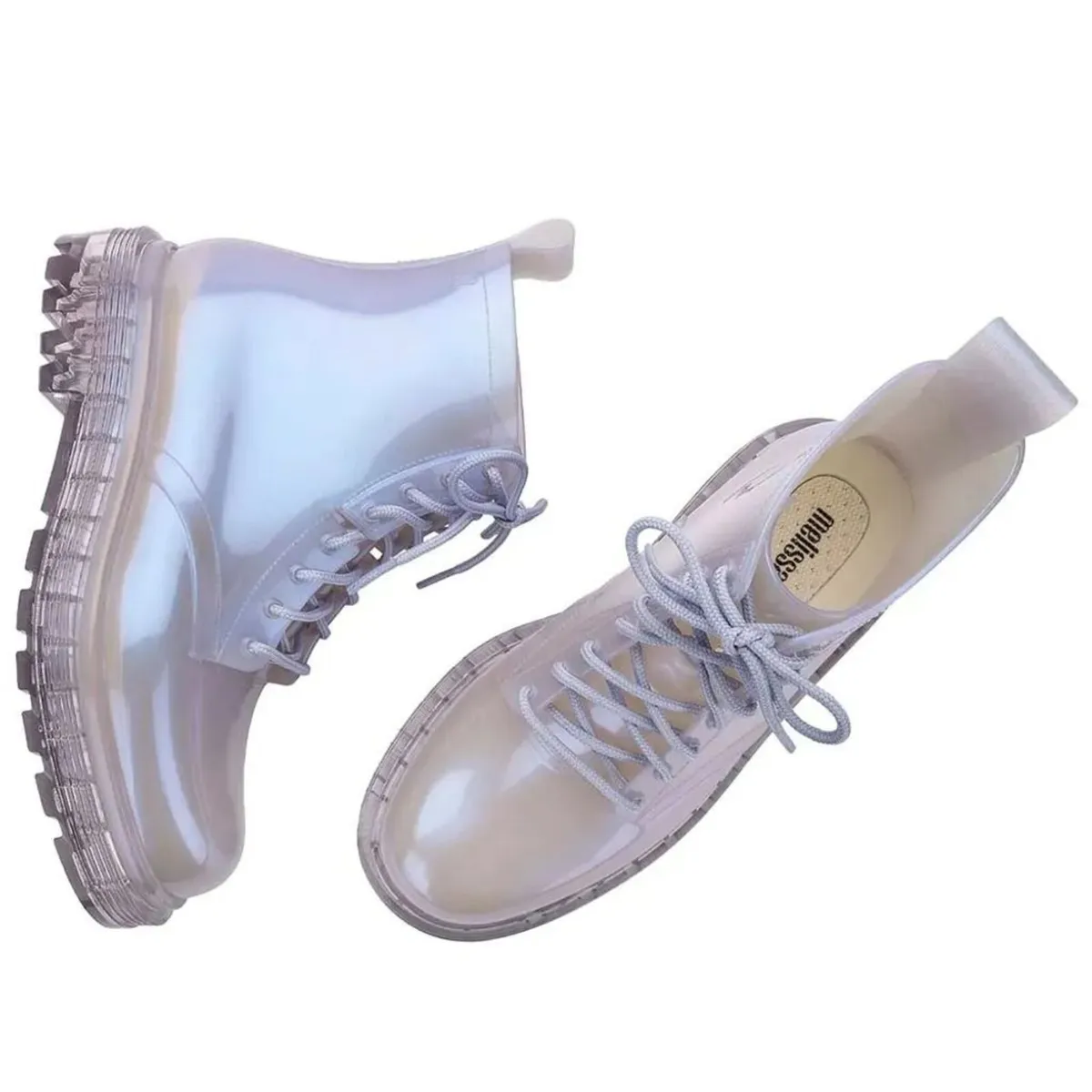 Melissa COTURNO - Lace-up ankle boots - pearly lil - Image 3