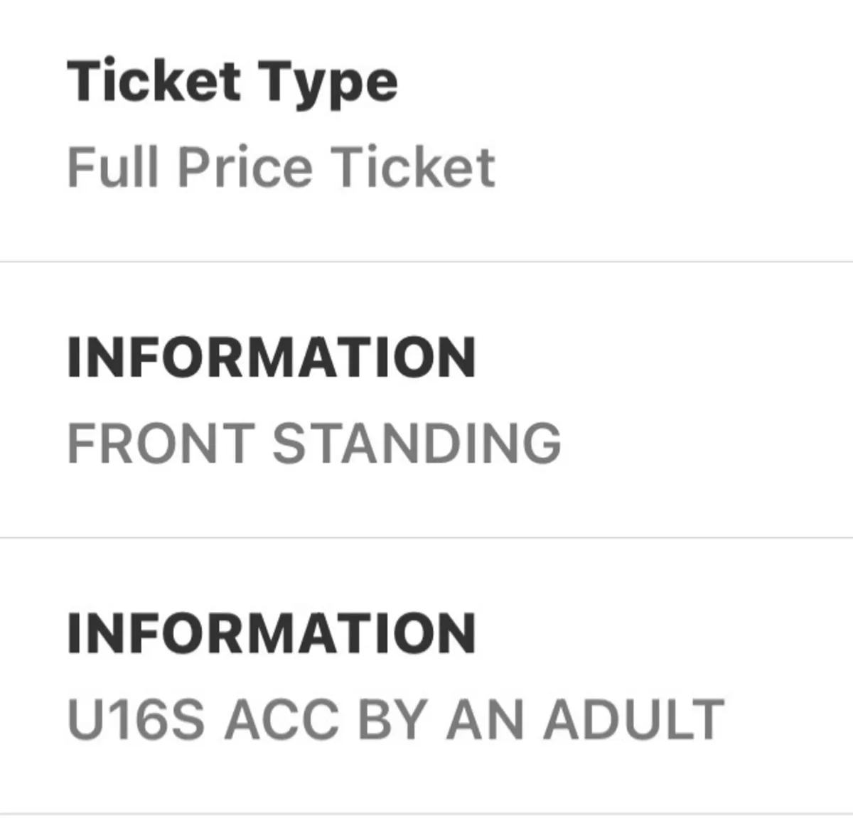NICK CAVE and the Bad Seeds tickets x 2 - Image 4