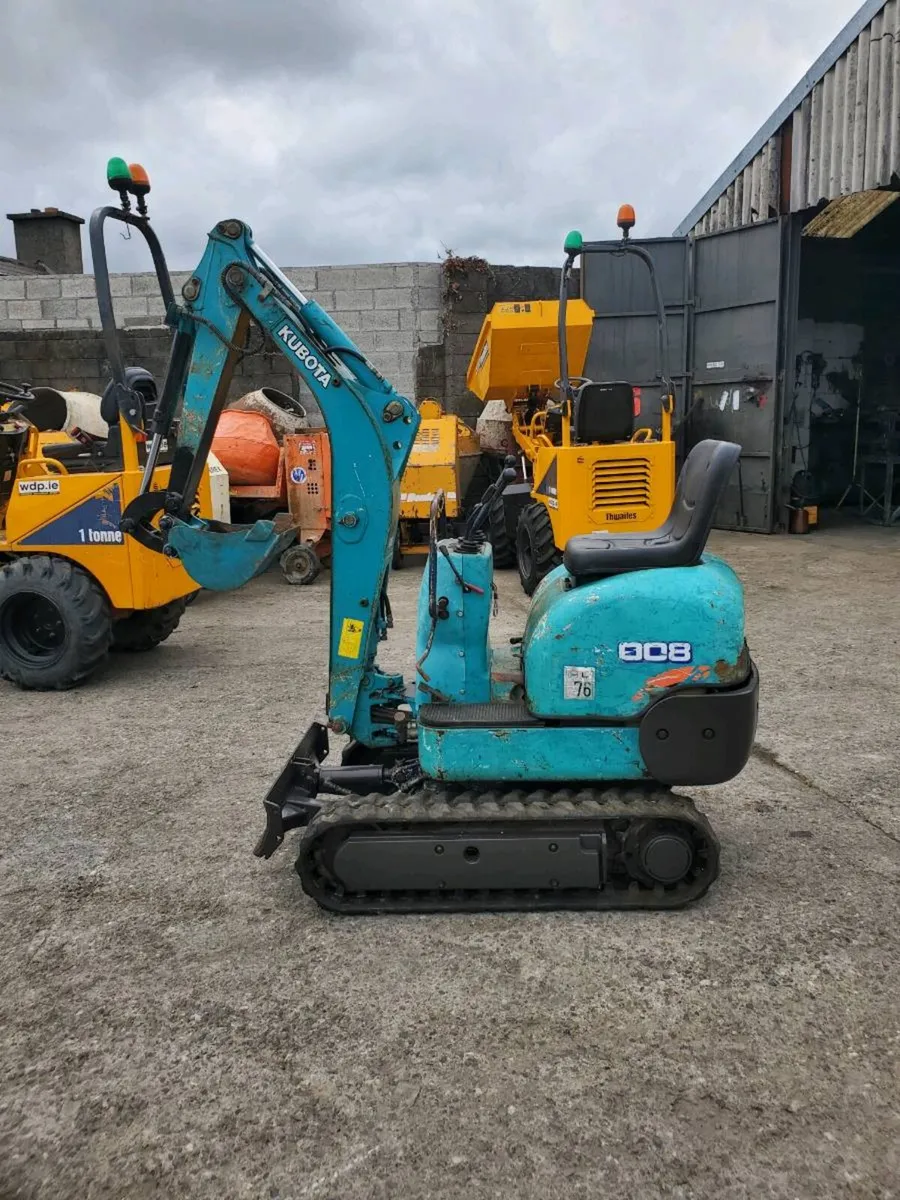 Kubota micro digger - Image 4