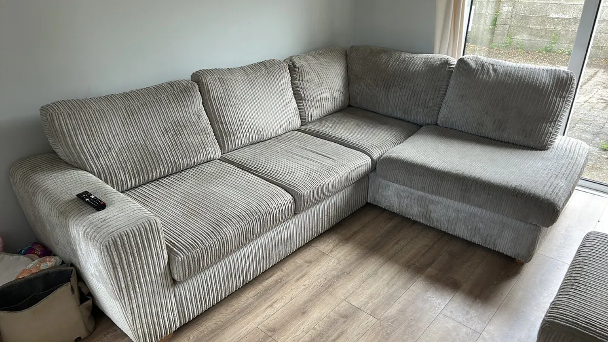 Couch (with storage poof) - Image 1