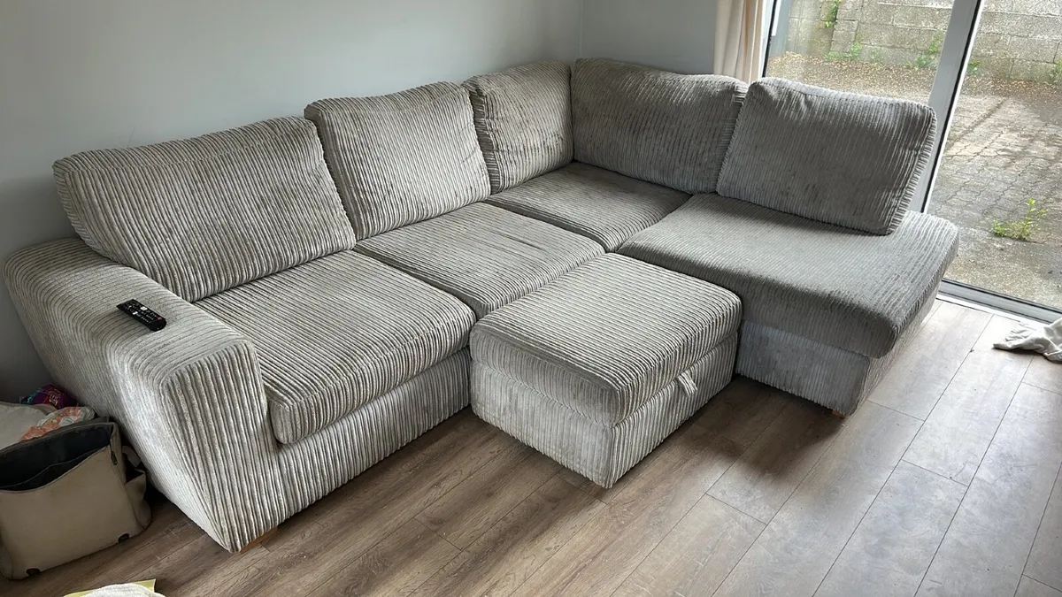 Couch (with storage poof) - Image 2