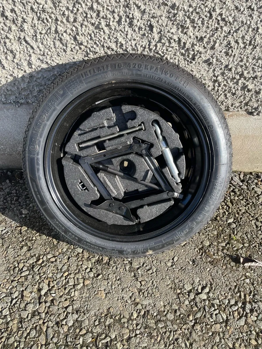 Vauxhall insignia space saver wheel - Image 1