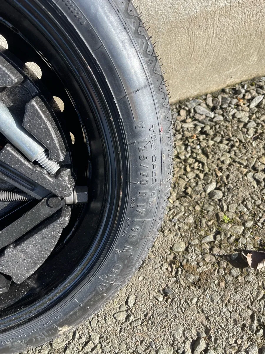 Vauxhall insignia space saver wheel - Image 4