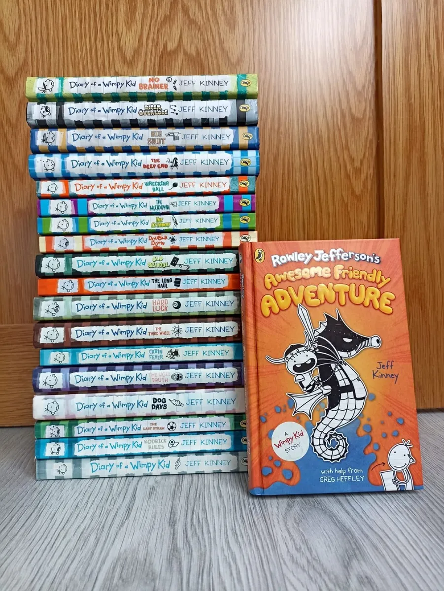 Books - Diary of a Wimpy Kid 1-18 and one free! - Image 2