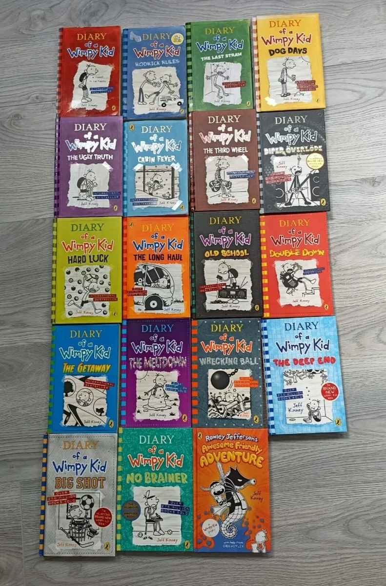 Books - Diary of a Wimpy Kid 1-18 and one free! - Image 3