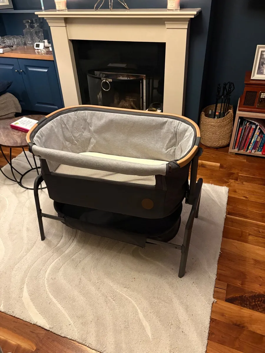 Baby bundle:cot, car seat, play gym, rocking chair - Image 1