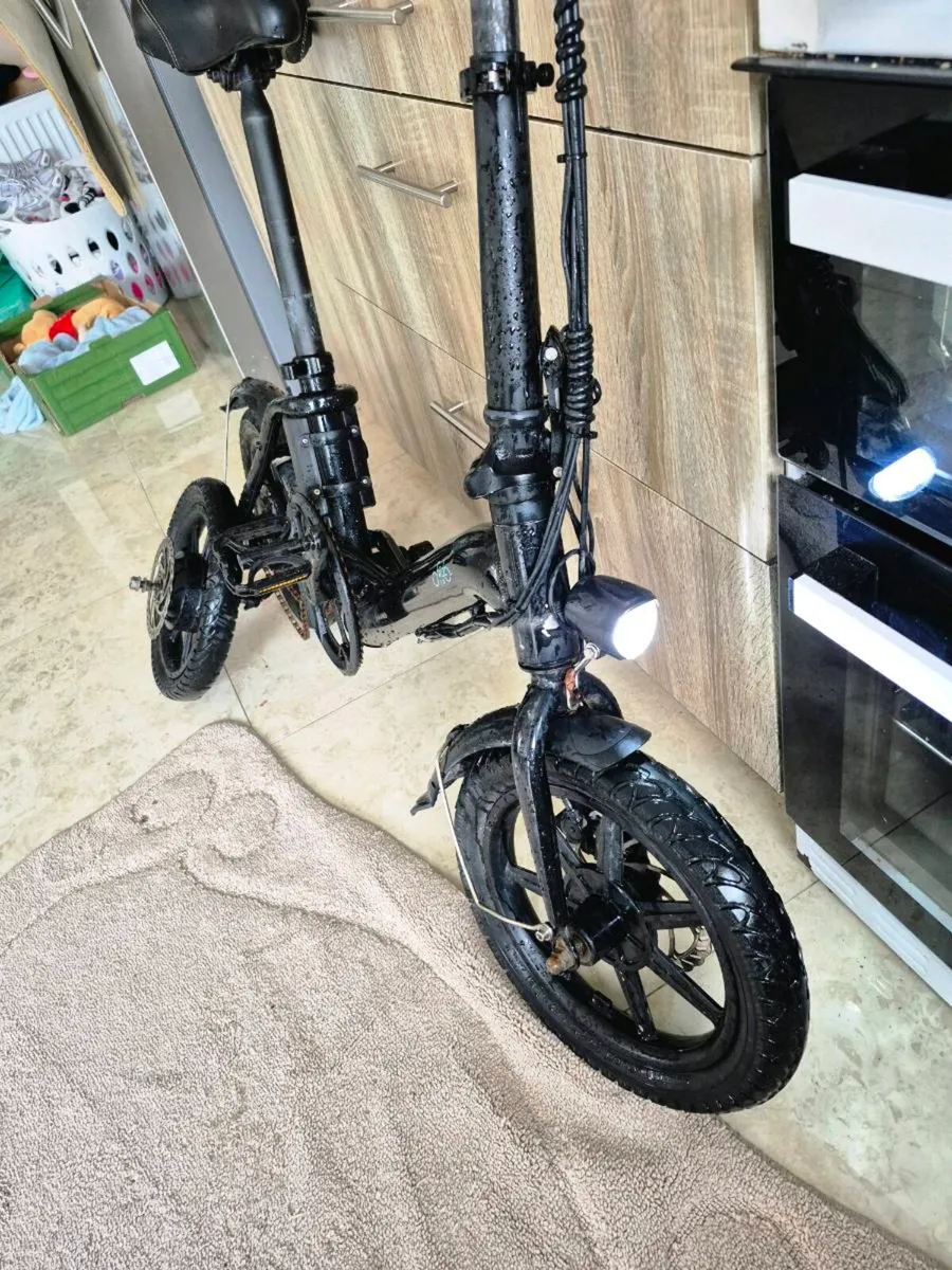 BLACK FIIDO D3 PRO MINI FOLDING ELECTRIC BIKE.IT S - Image 3
