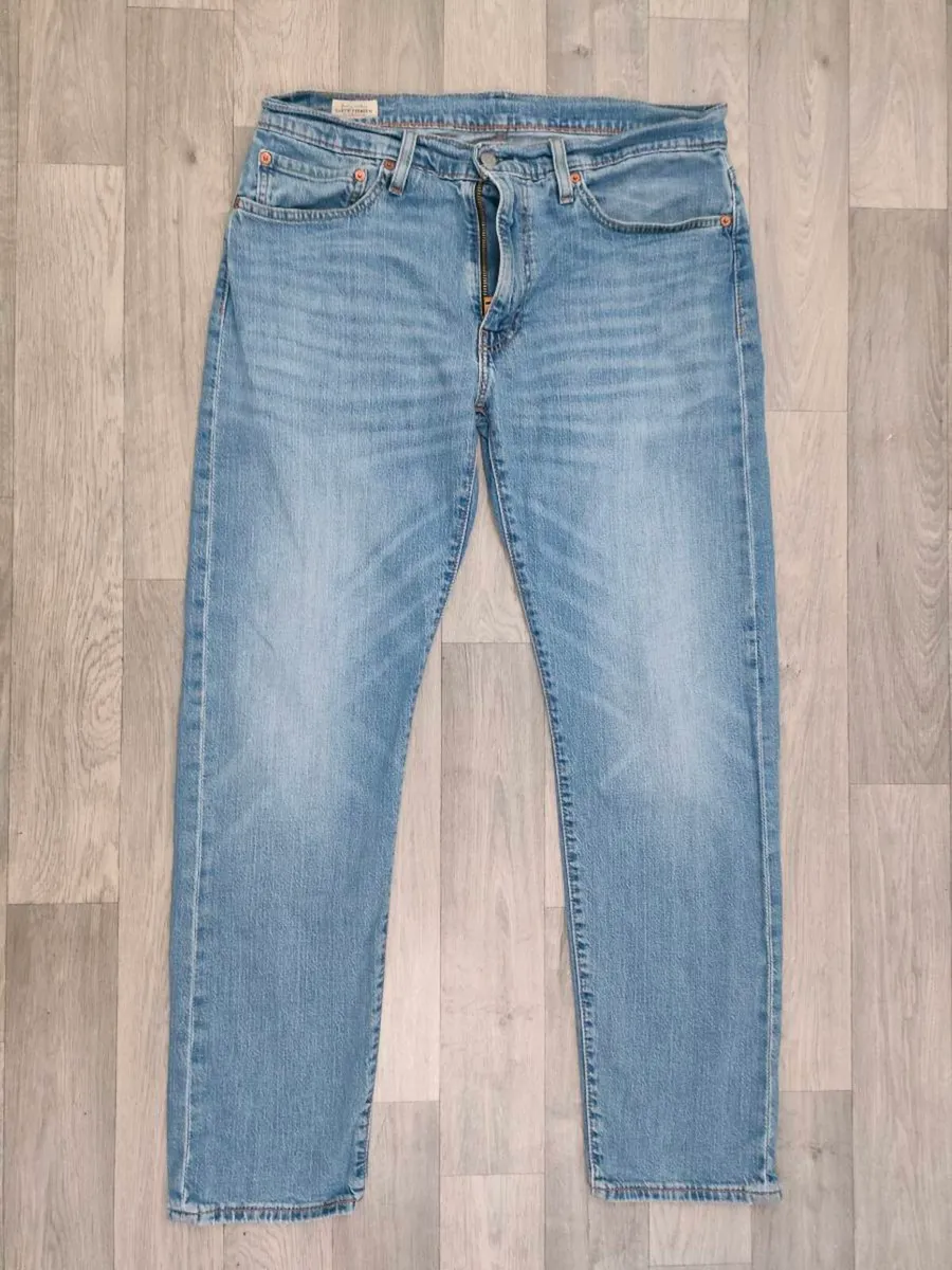 Levi's 502 Taper Fits Jeans Mens W34 L31 - Image 1