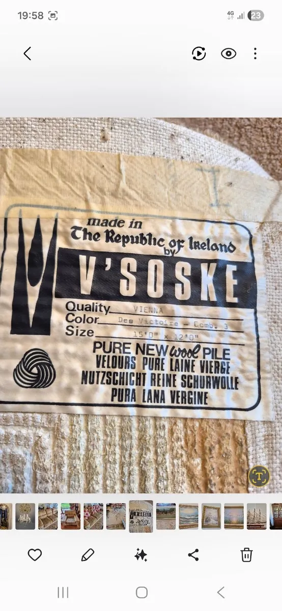 V ' SOSKE rug - Image 3