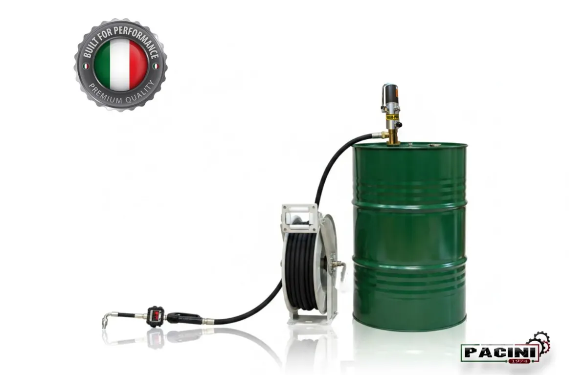 Oil Dispensing Pump with Retractable Reel - Image 2