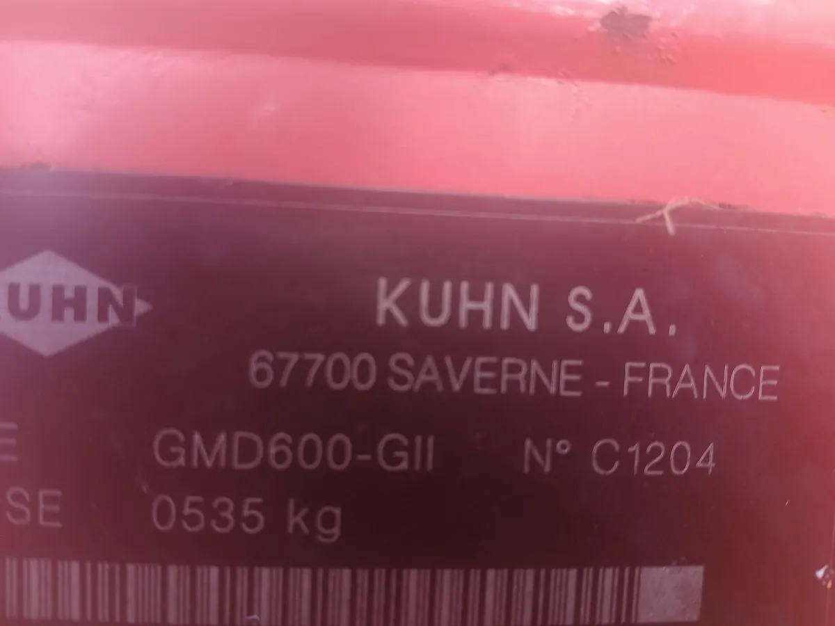 Kuhn 8' foot heavy bed GMD600-GII - Image 4