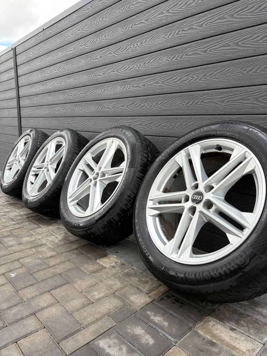 19” GENUINE AUDI Q5 S-LINE ALLOY WHEELS & TYRES - Image 1