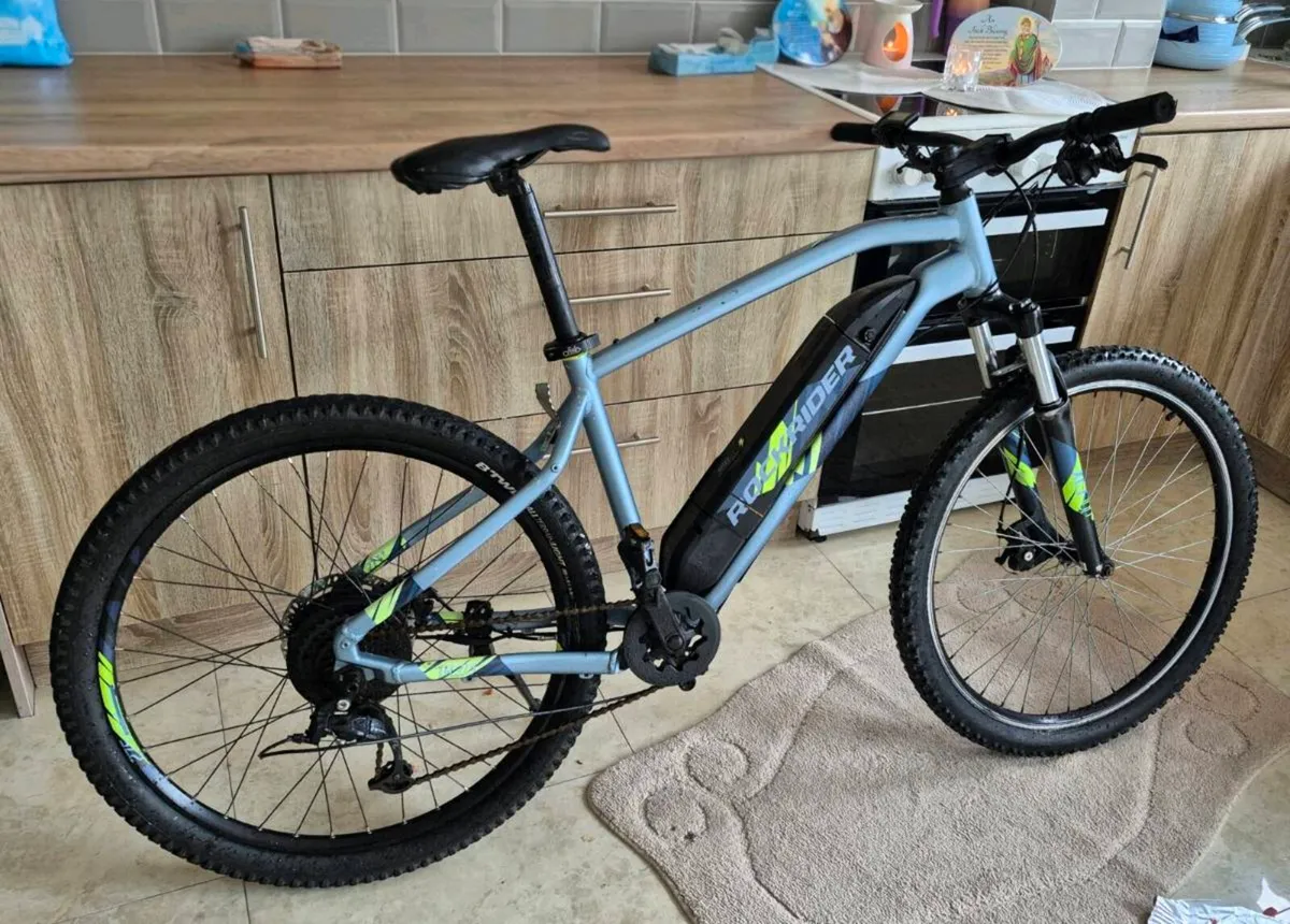 ADULTS ROCKRIDER  ELECTRIC BIKE MOUNTAIN BIKE E-ST - Image 4