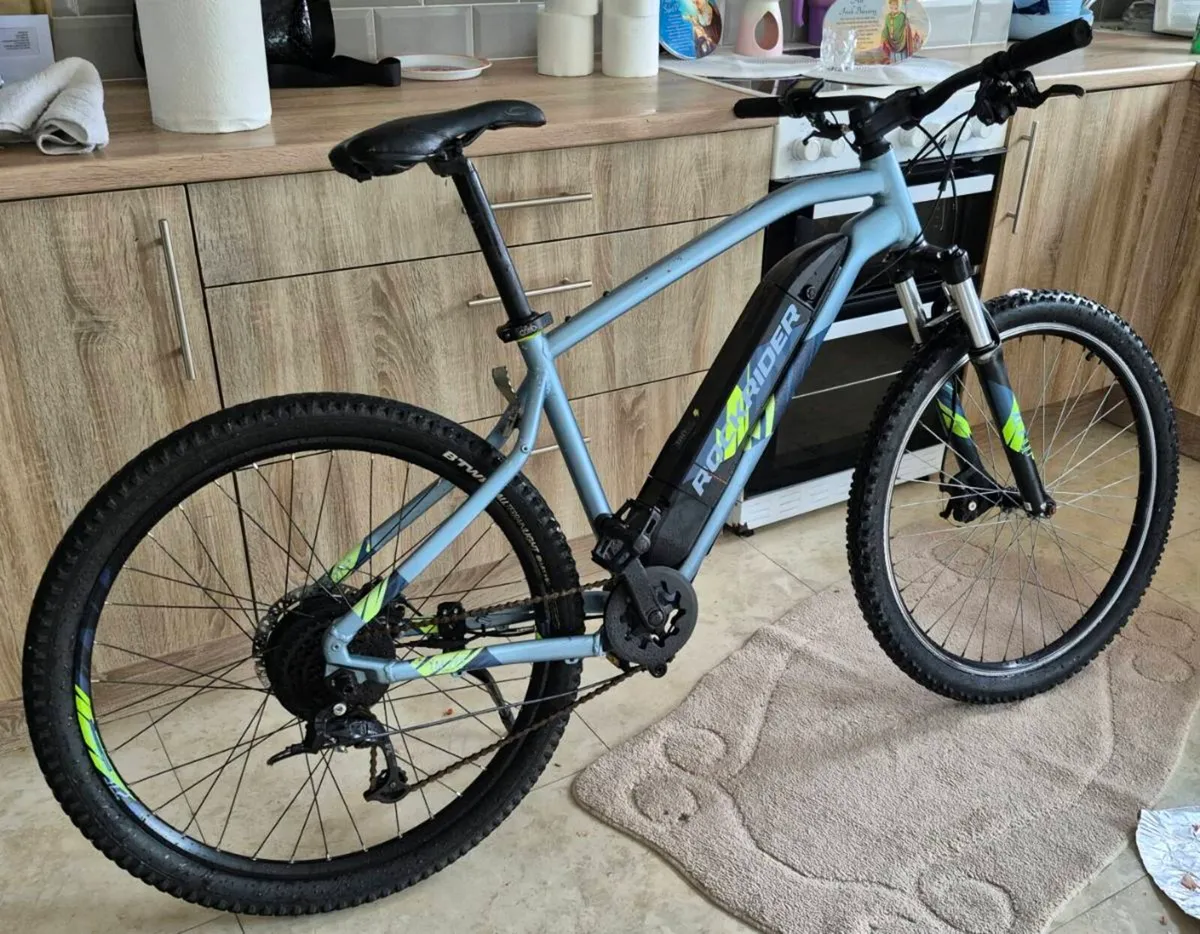 ADULTS ROCKRIDER  ELECTRIC BIKE MOUNTAIN BIKE E-ST - Image 1