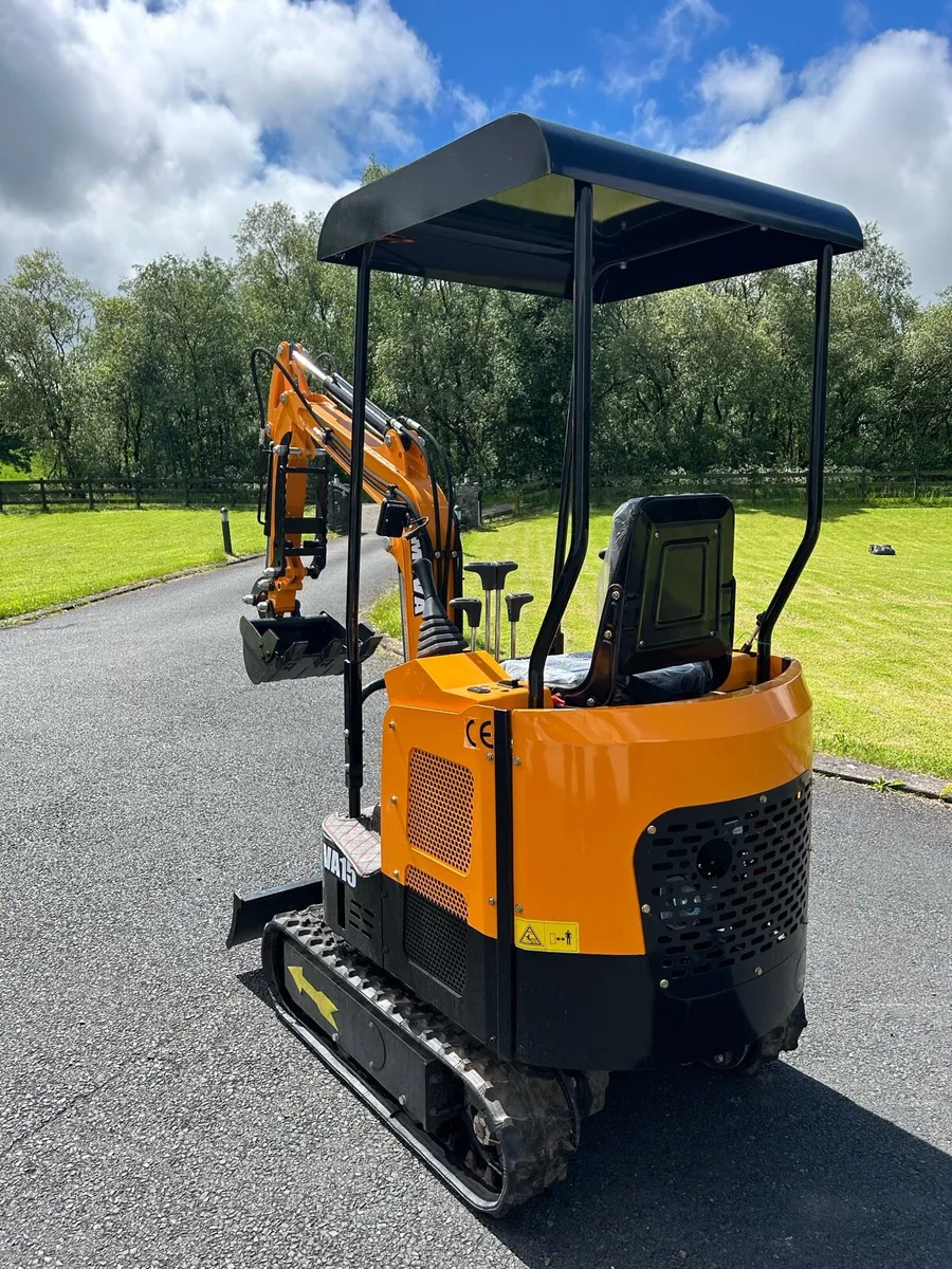 NEW MIVA VA15 Mini Digger - Image 4