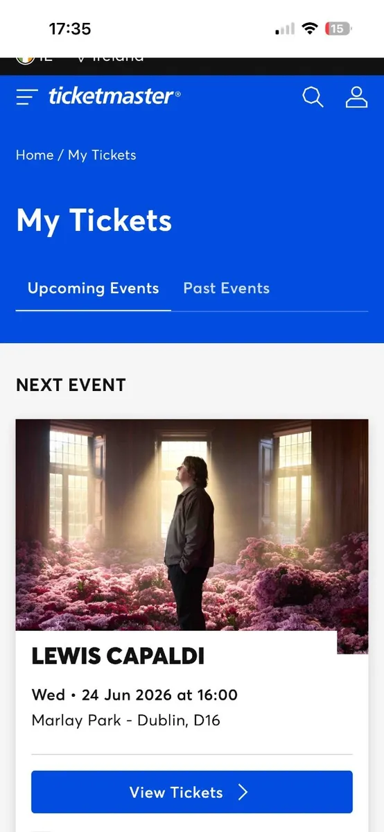 Lewis Capaldi tickets - Image 1