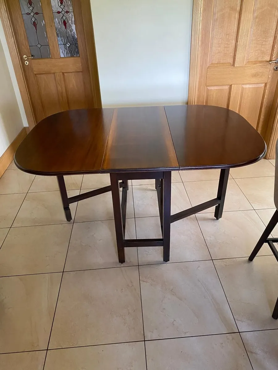 Mahogany table