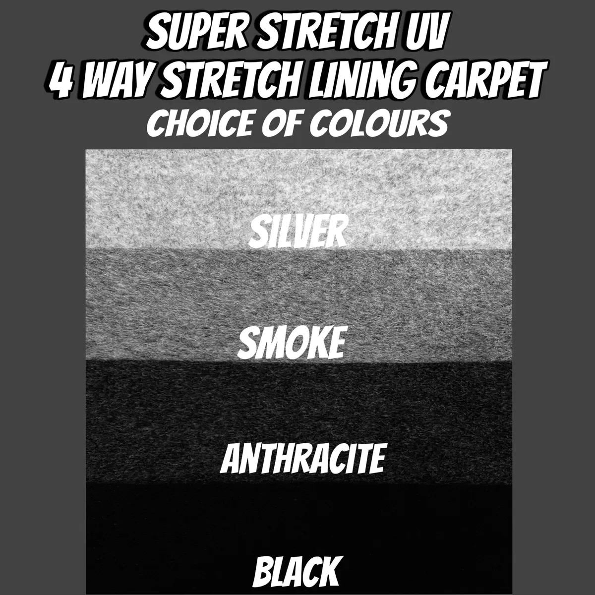 4 way Super Stretch Lining Carpet - Image 2